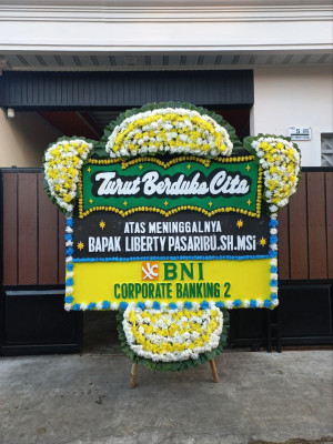 Papan Bunga Duka di Jogoroto
