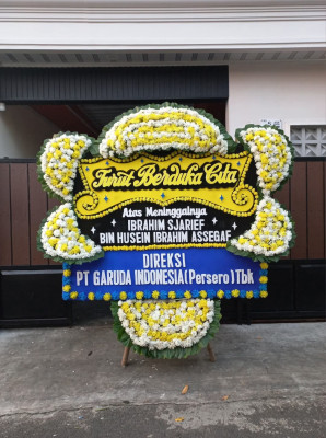 Papan Bunga Duka di Jogoroto