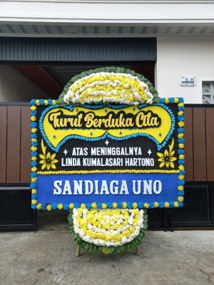 Papan Bunga Duka di Jogoroto
