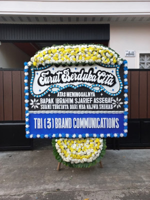 Papan Bunga Duka di Jogoroto